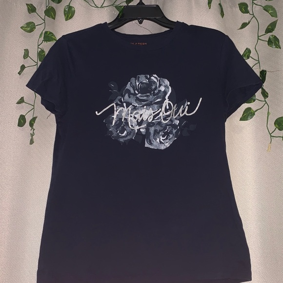 GRAPHIC TEE NAVY - Picture 1 of 1